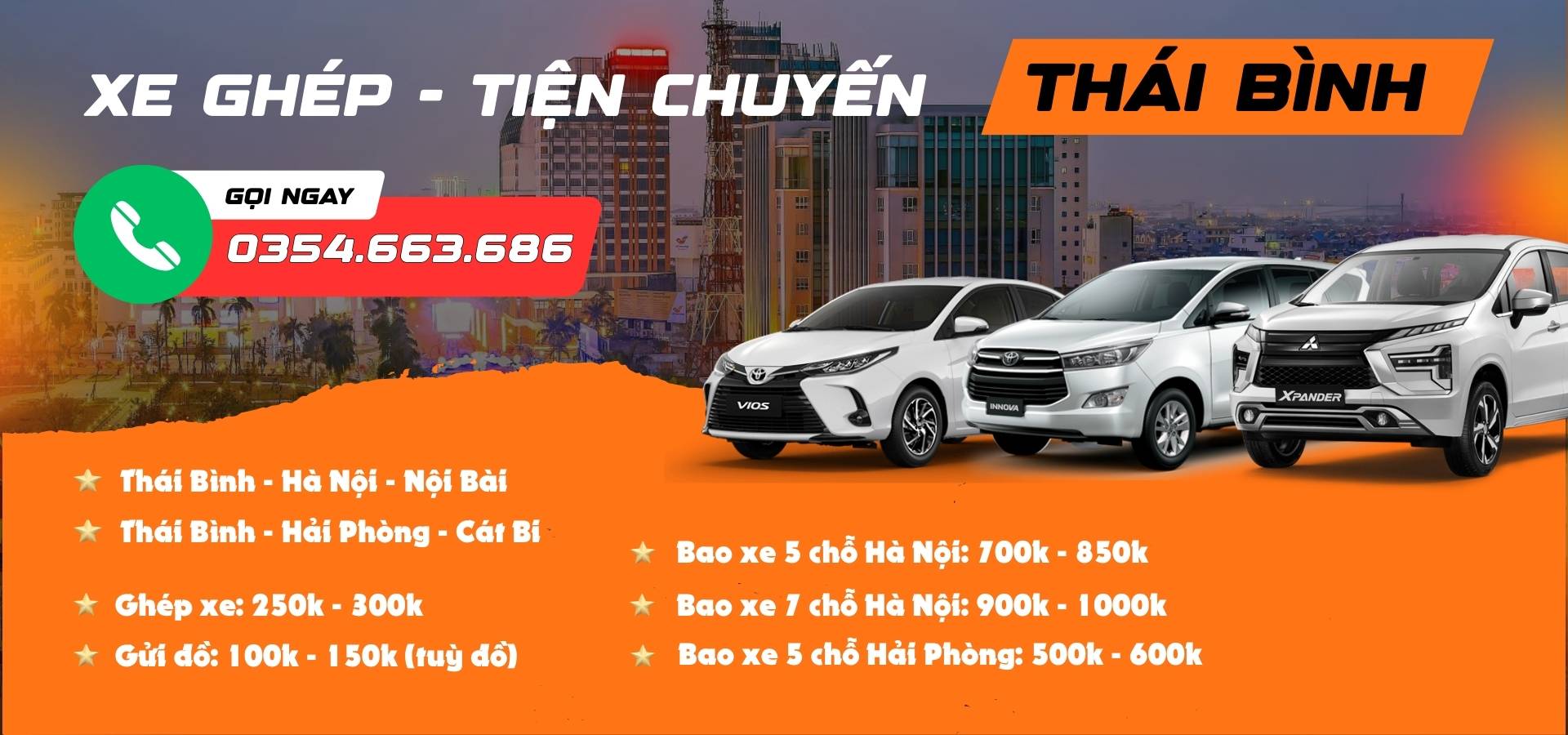 banner xe ghep tien chuyen thai binh